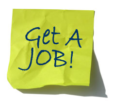 get a job