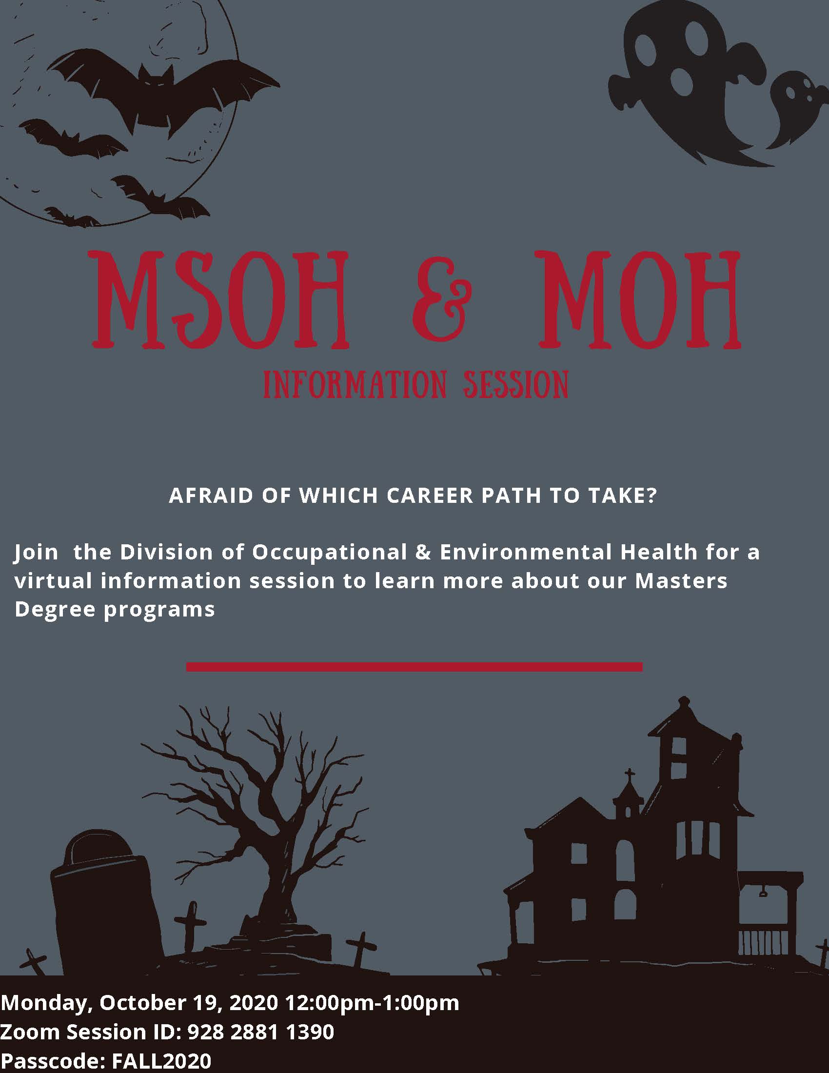 Occupational Health Info Session