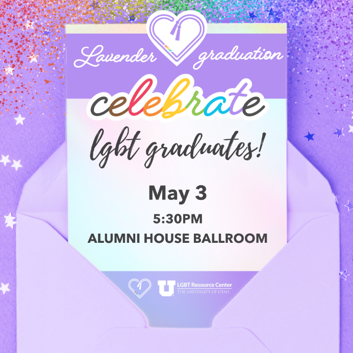 lavender graduation