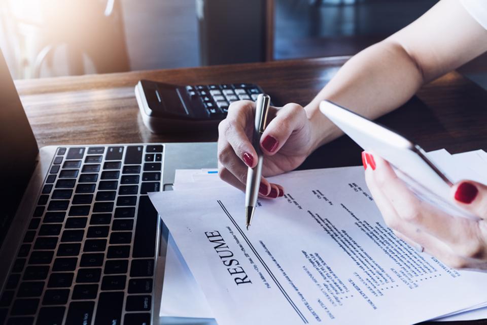 creating a resume