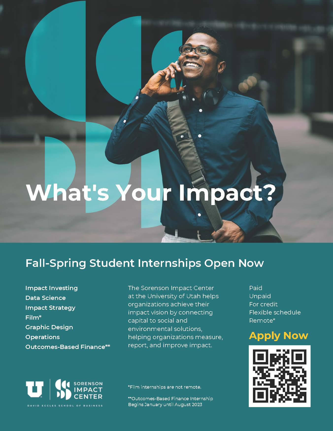 sorenson impact center internships