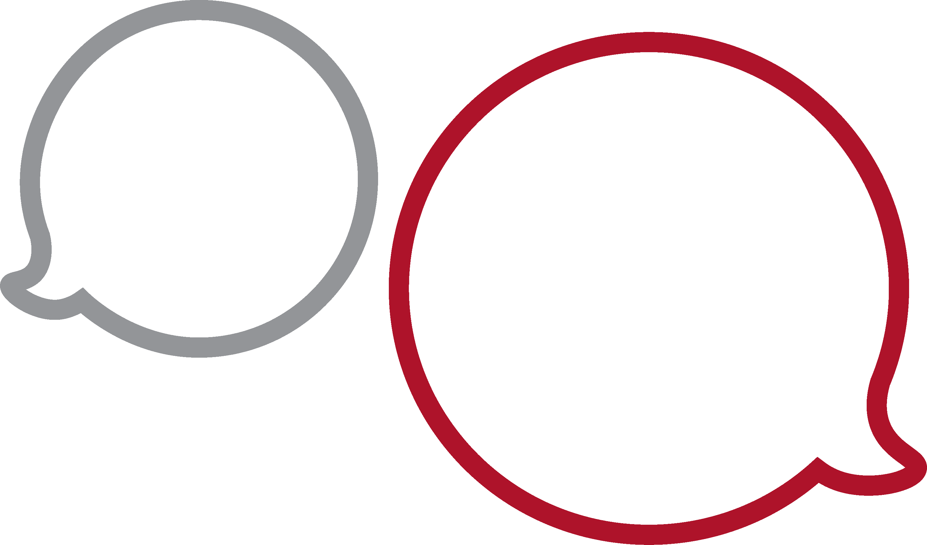 Academic Advising Art Element Gray/Red Outline